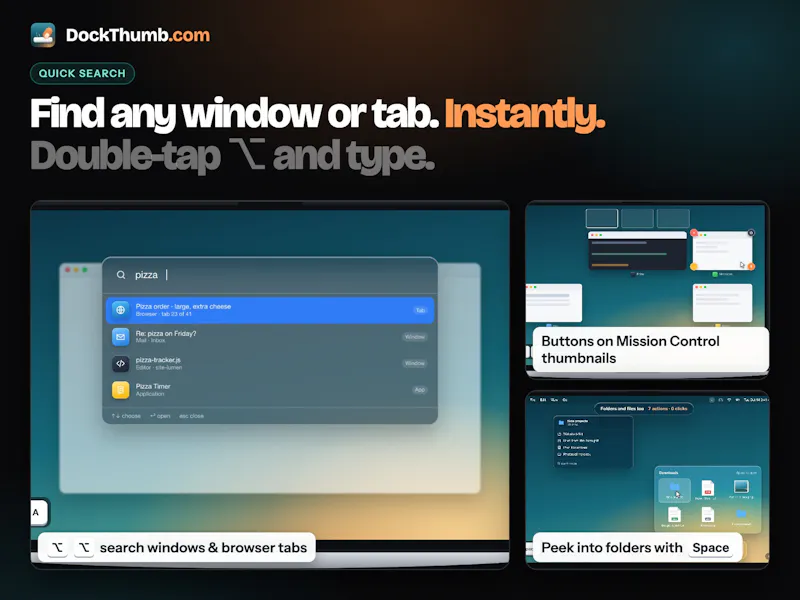 DockThumb screenshot 5