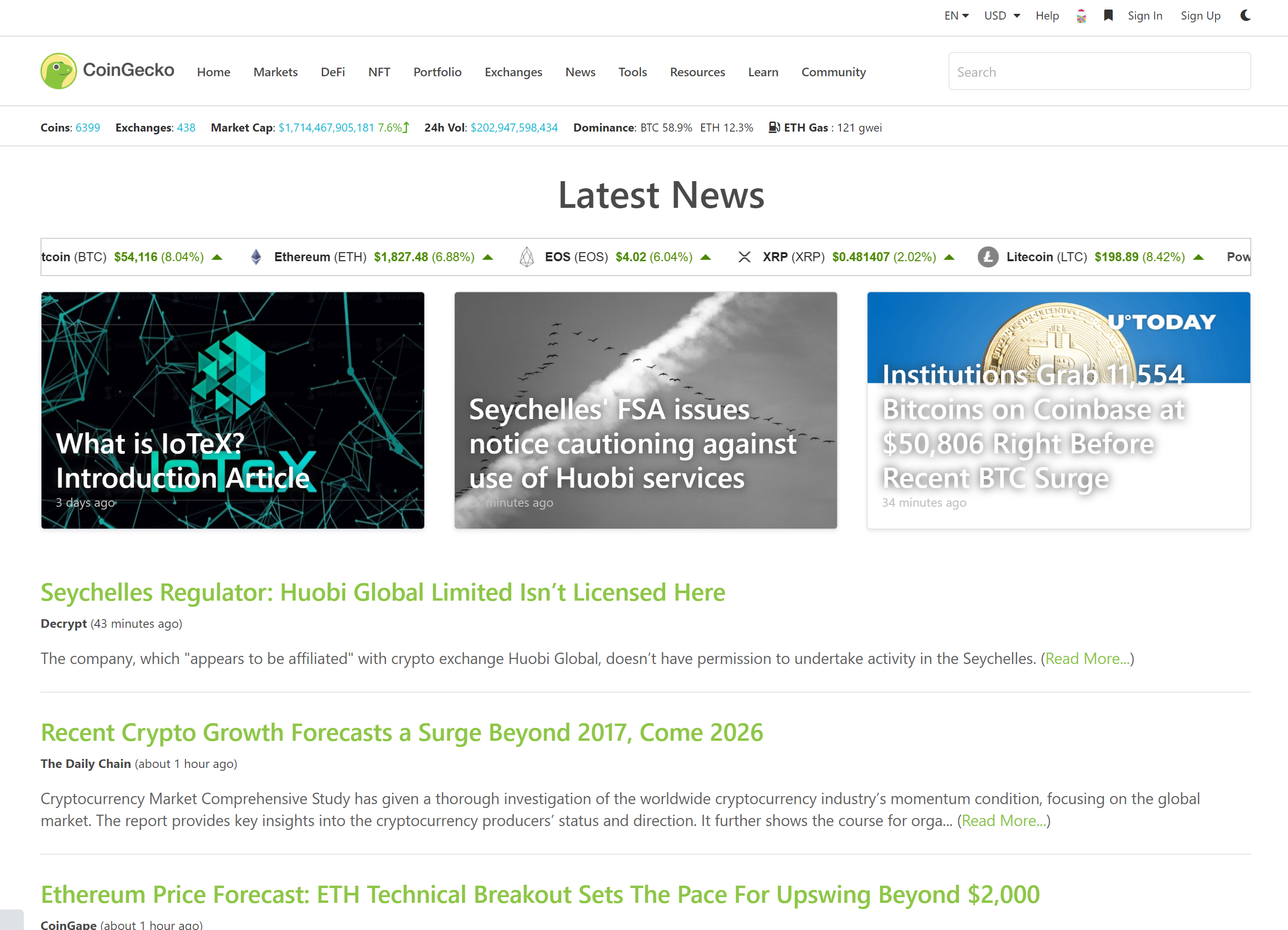 CoinGecko gallery image