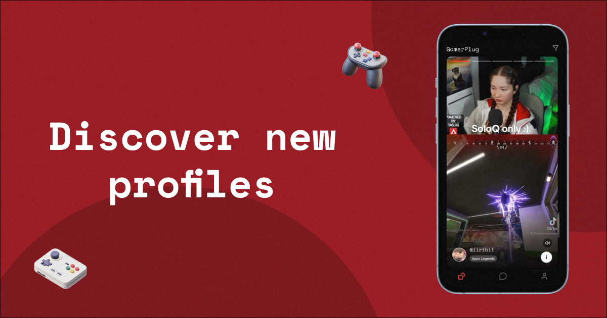 Gamerplug - Main product screenshot demonstrating key features and user interface