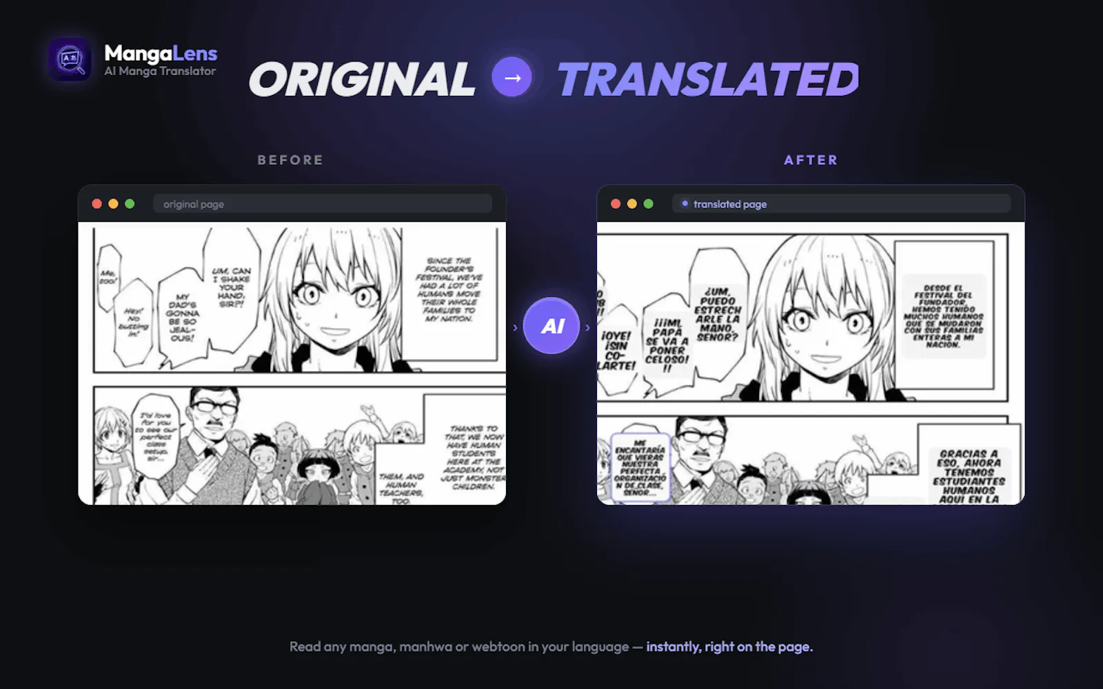 MangaLens — AI Manga Translator screenshot 4