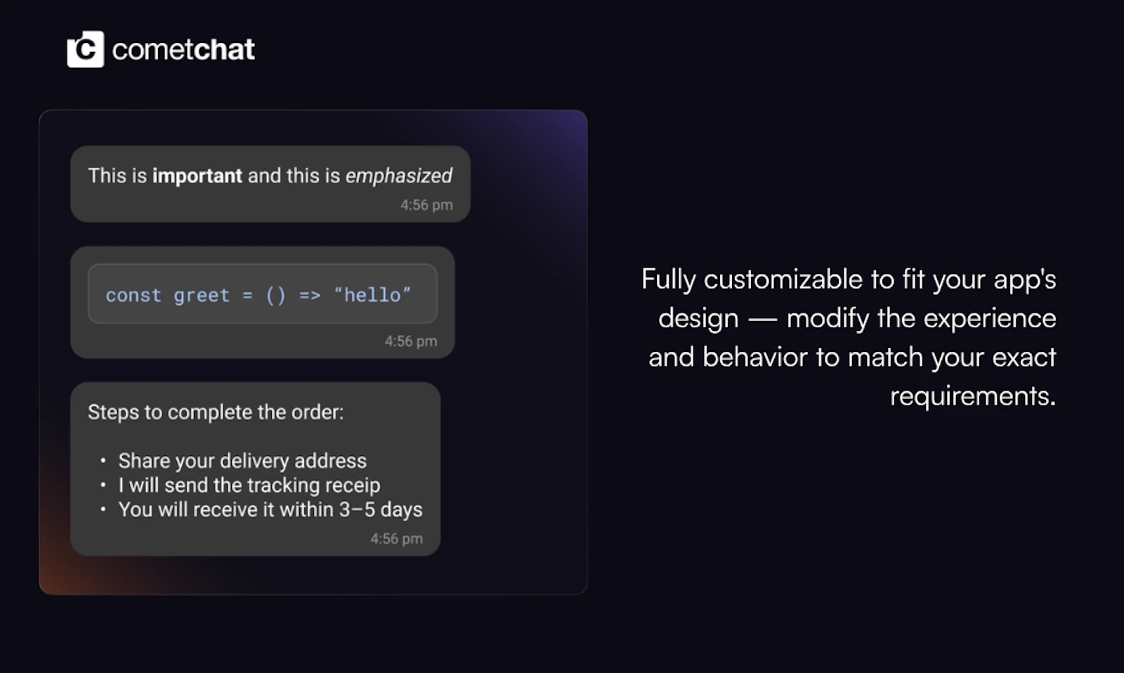 Compact Message Composer by CometChat screenshot 5