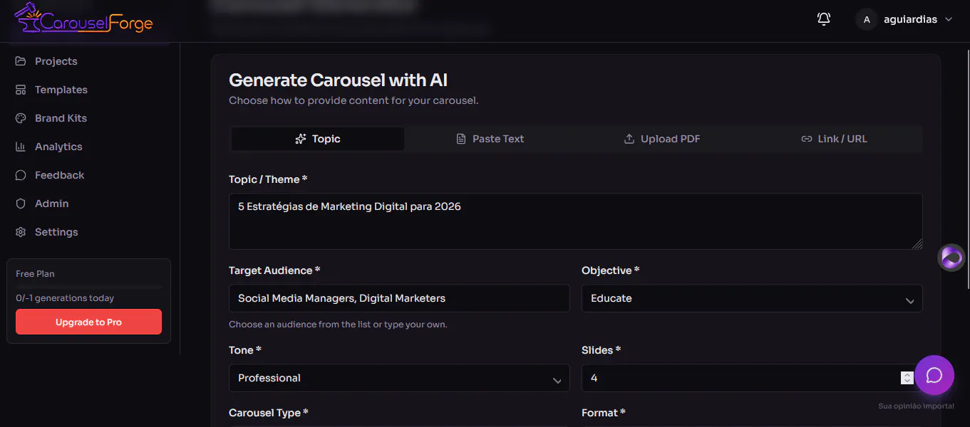 CarouselForge AI gallery image