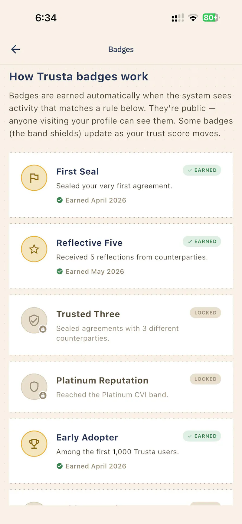 Trusta screenshot 10