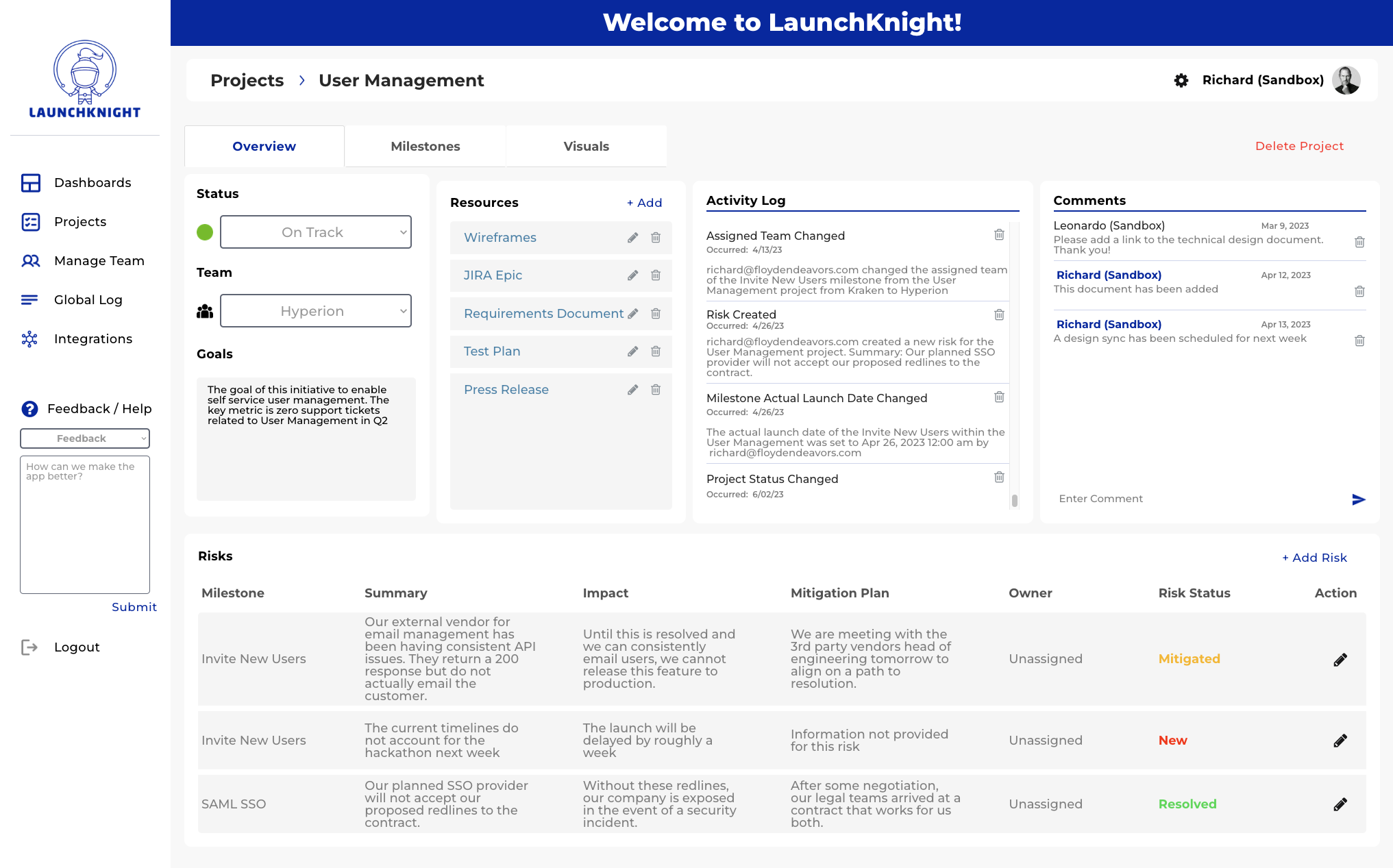 Lancering media 2