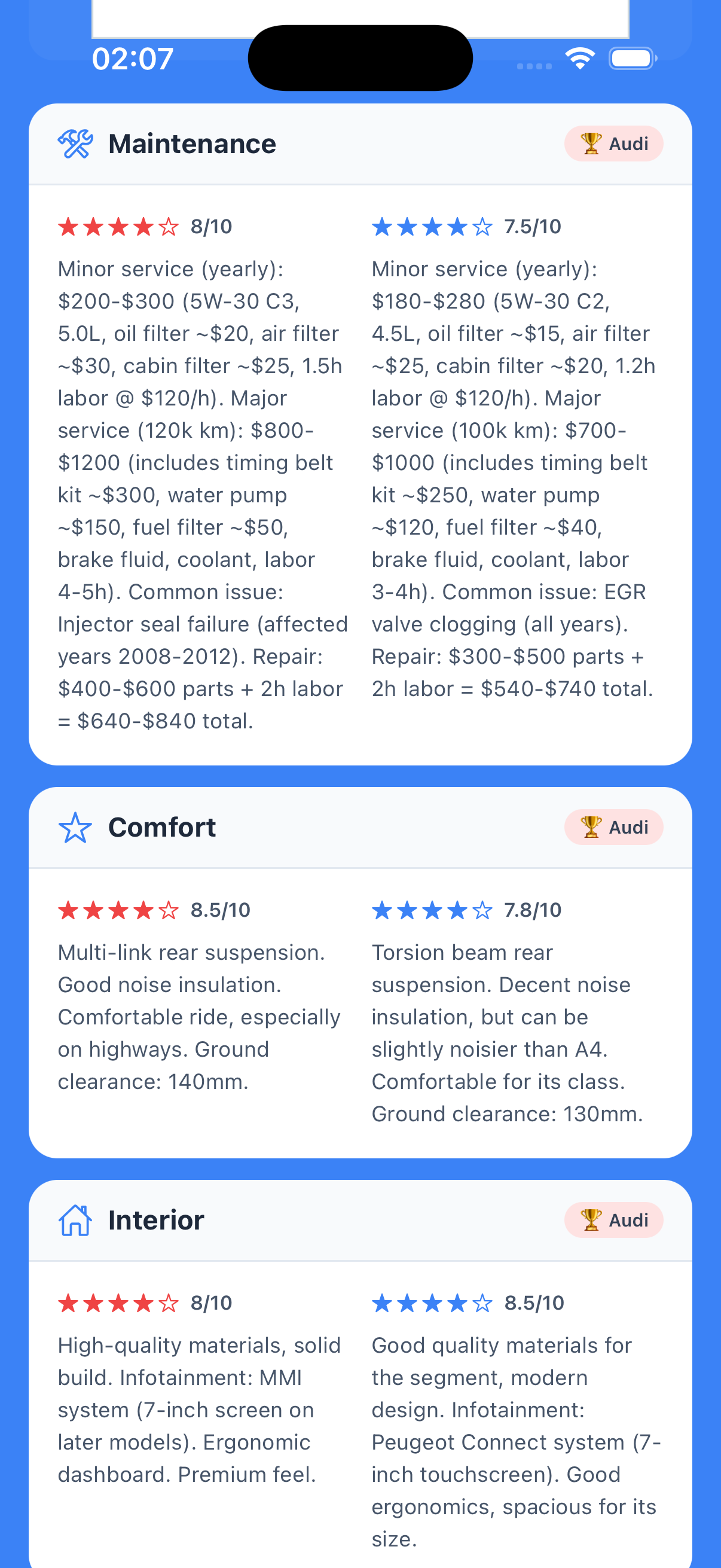 CarAdvisor Pro  - Screenshot 5 showing product features and functionality