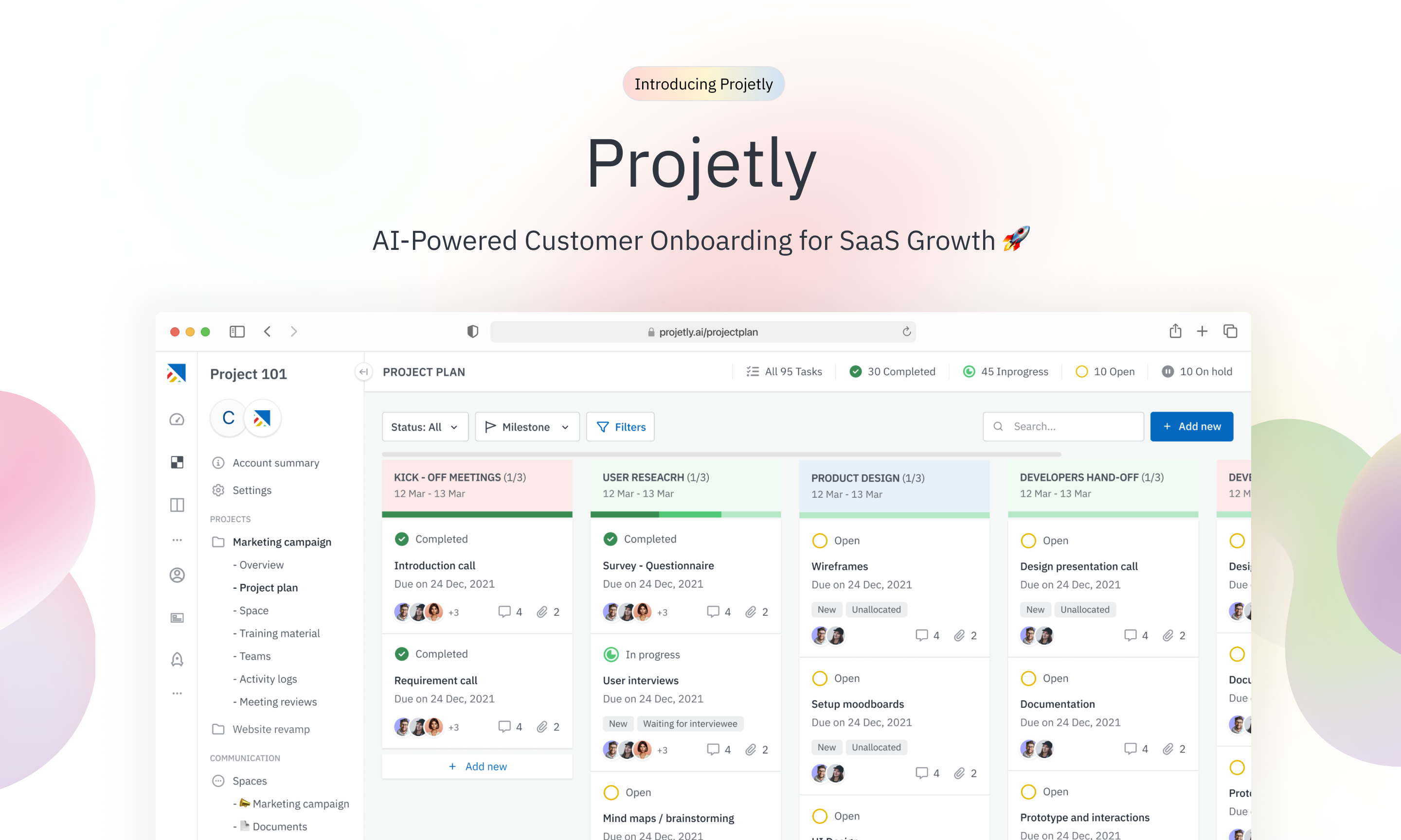 Projetly - Customer Onboarding Platform gallery image