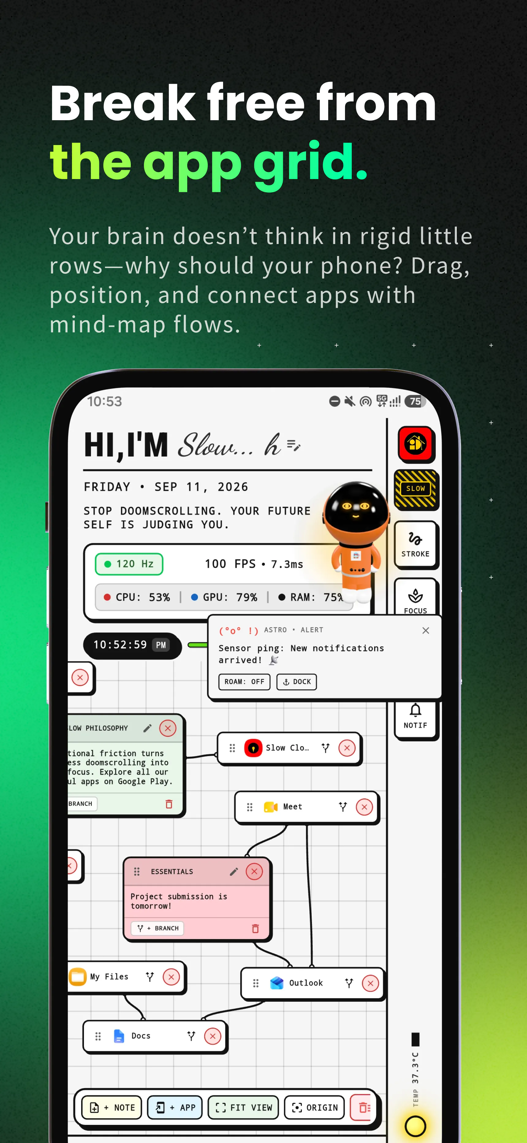 Slow Launcher: 3D Homescreen. gallery image