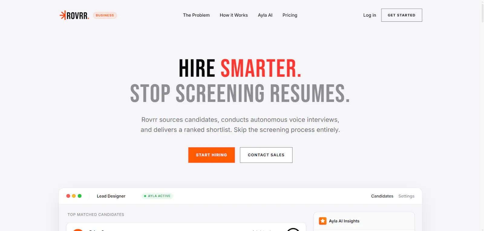 Rovrr screenshot 2