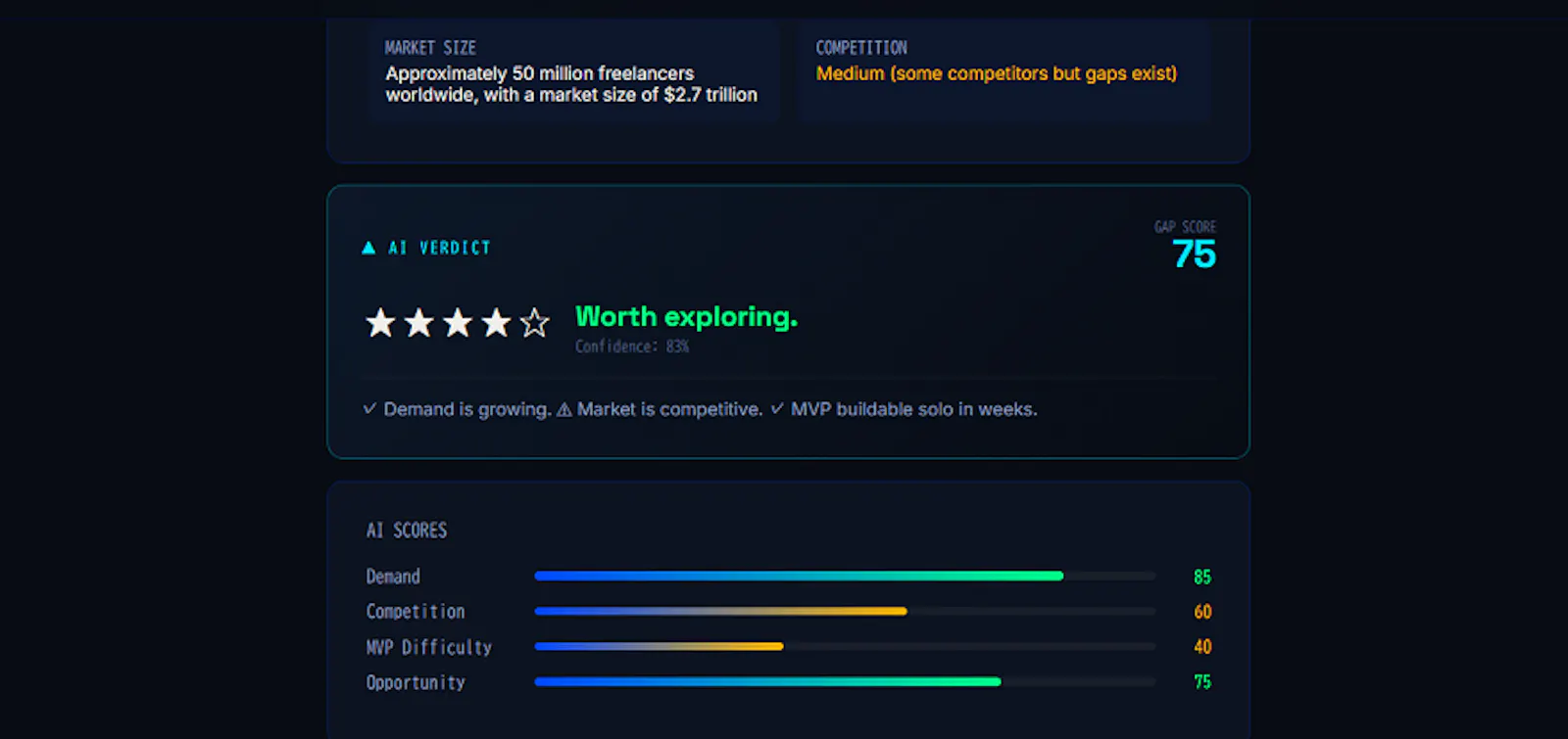 Gapstr screenshot 4