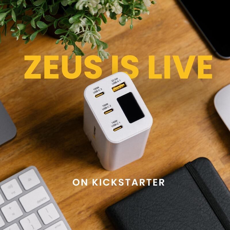 Zeus 270W Gan Charger