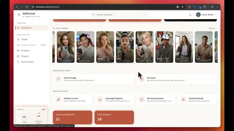 AdRiseLab screenshot 1 (video preview)