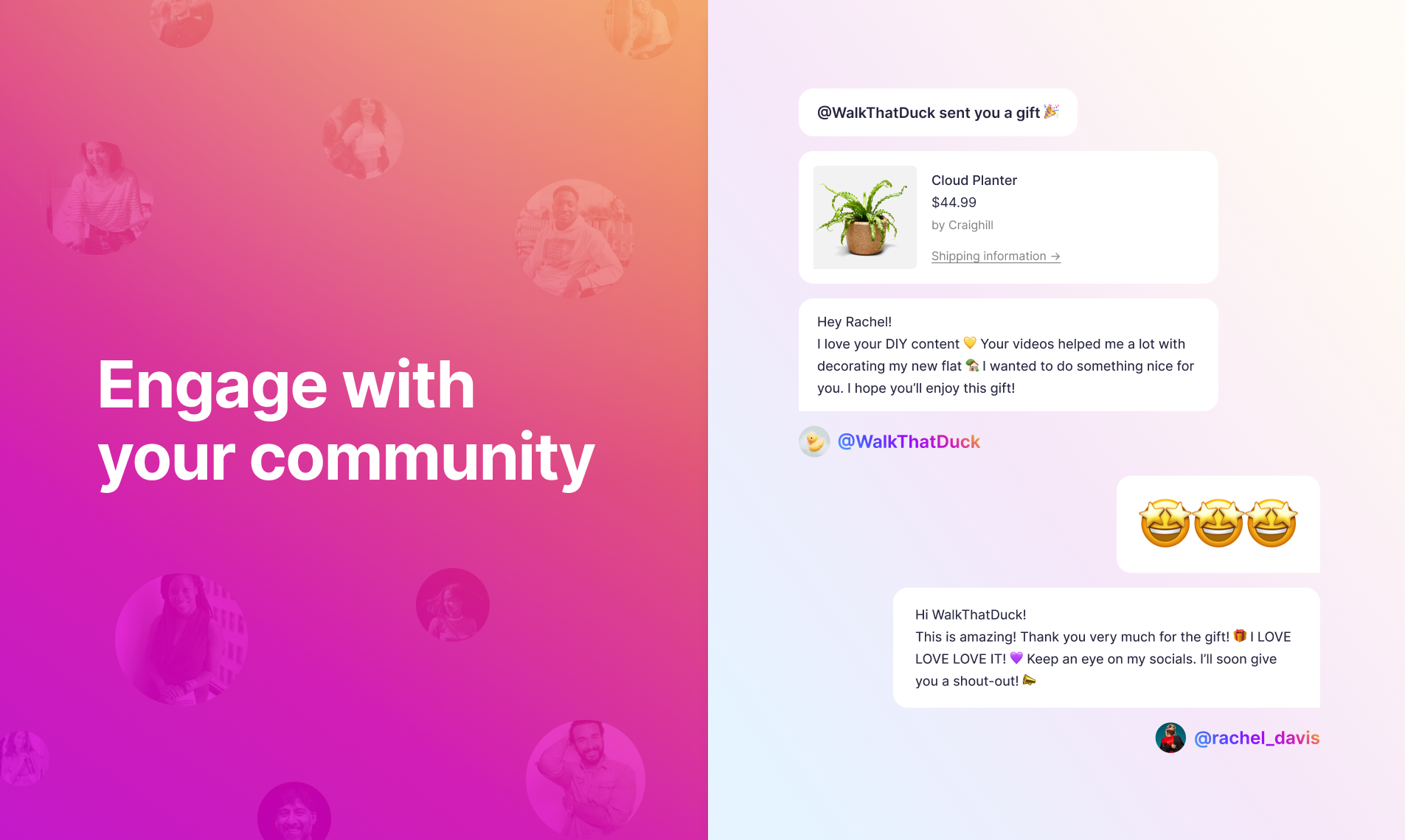 Трон 2.0 - Платформа для подарков-конфиденциальности для конфиденциальности для создателей медиа 6