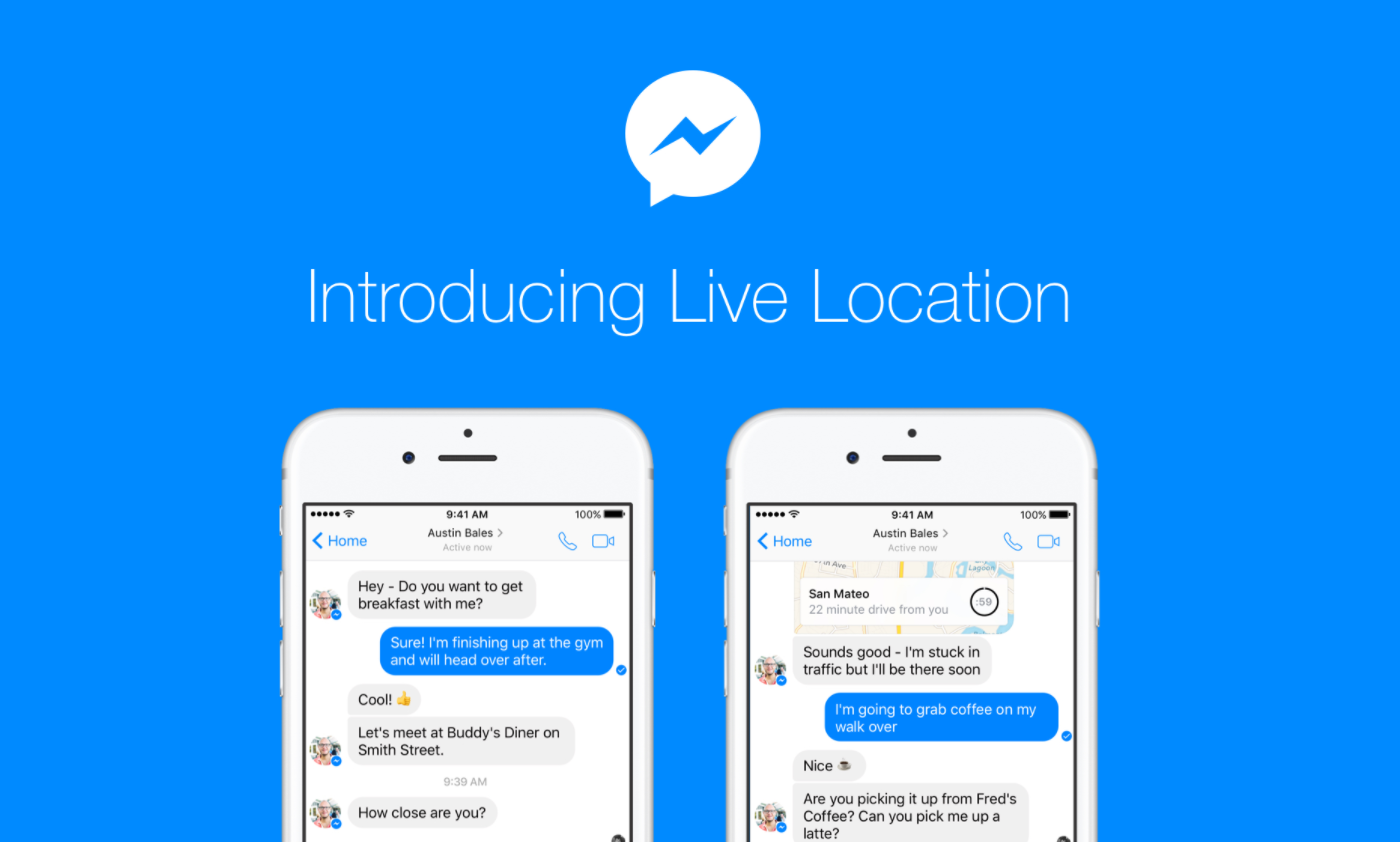 Live Location in Messenger gallery image