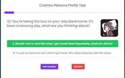 Cosmos Persona Personality Quiz Test media 2