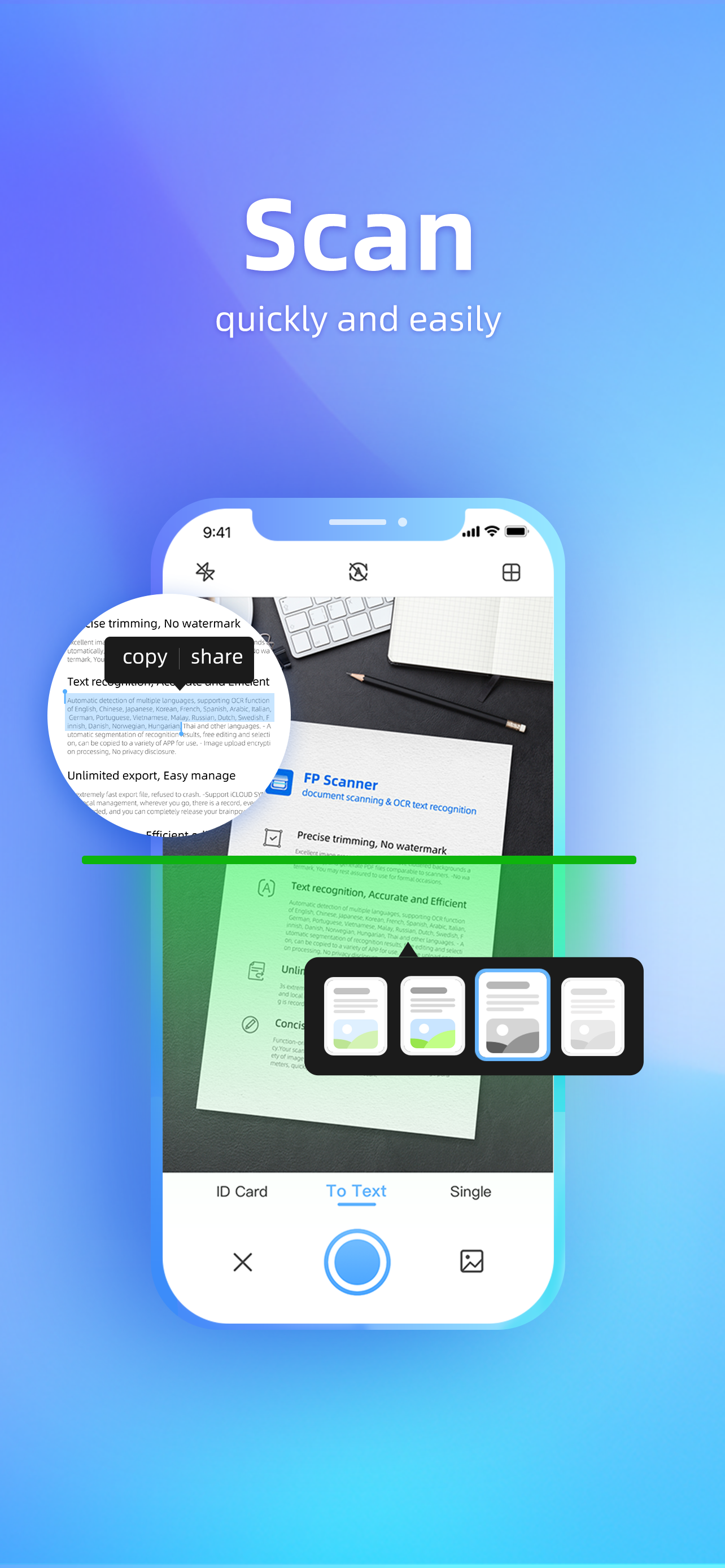 FP Scanner-PDF&Image to Text gallery image