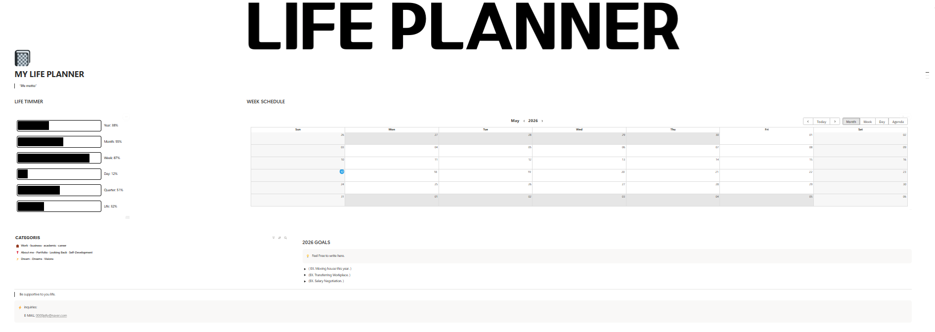 LIFE PLANNER gallery image