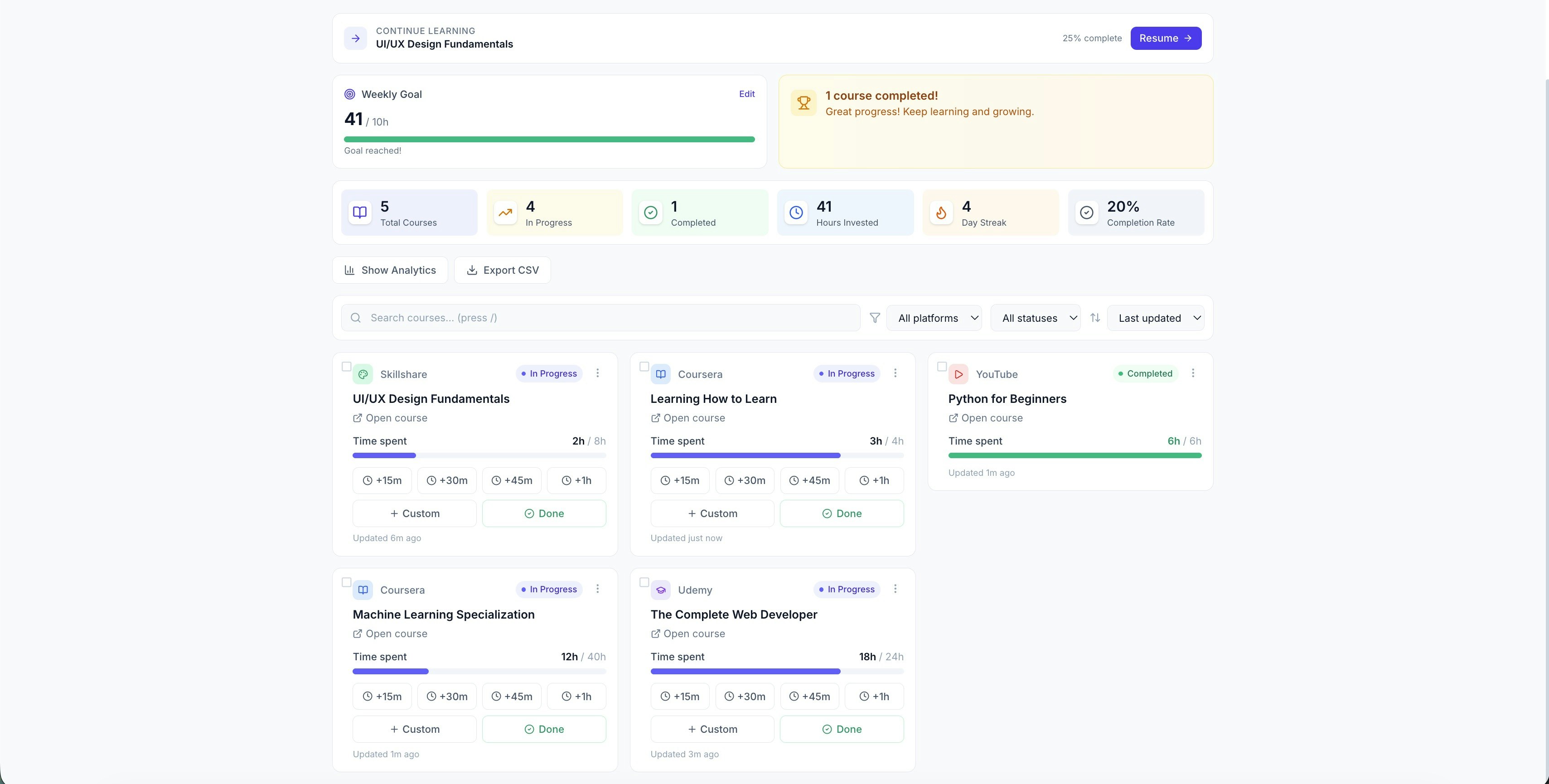 CourseBound gallery image