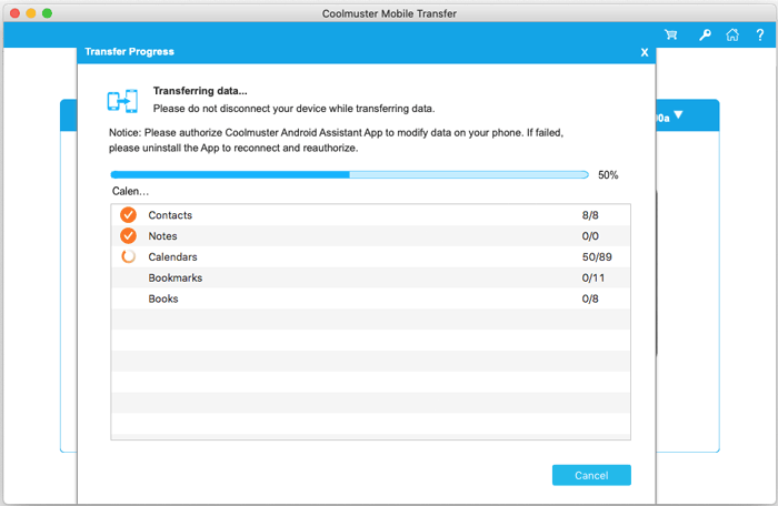 Coolmuster Mobile Transfer for Mac gallery image