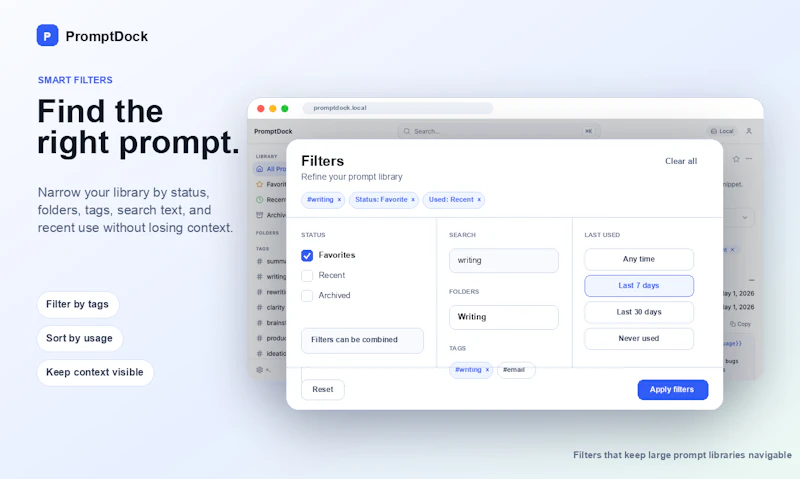 PromptDock screenshot 3