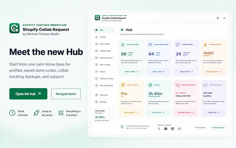 Shopify Collab Request screenshot 4