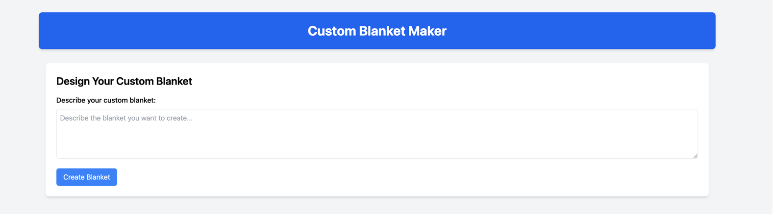 Custom Blanket Maker media 1