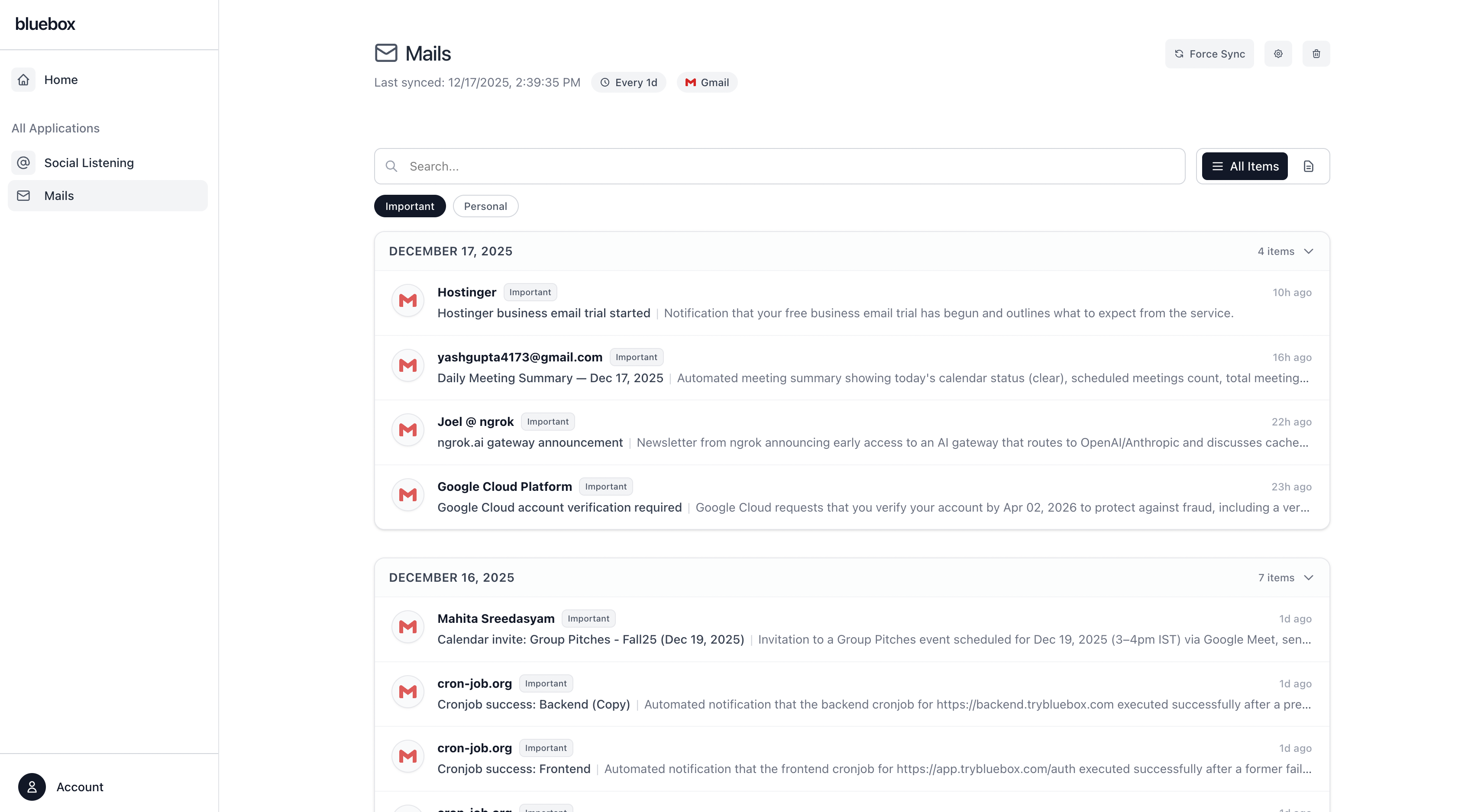 BlueBox gallery image