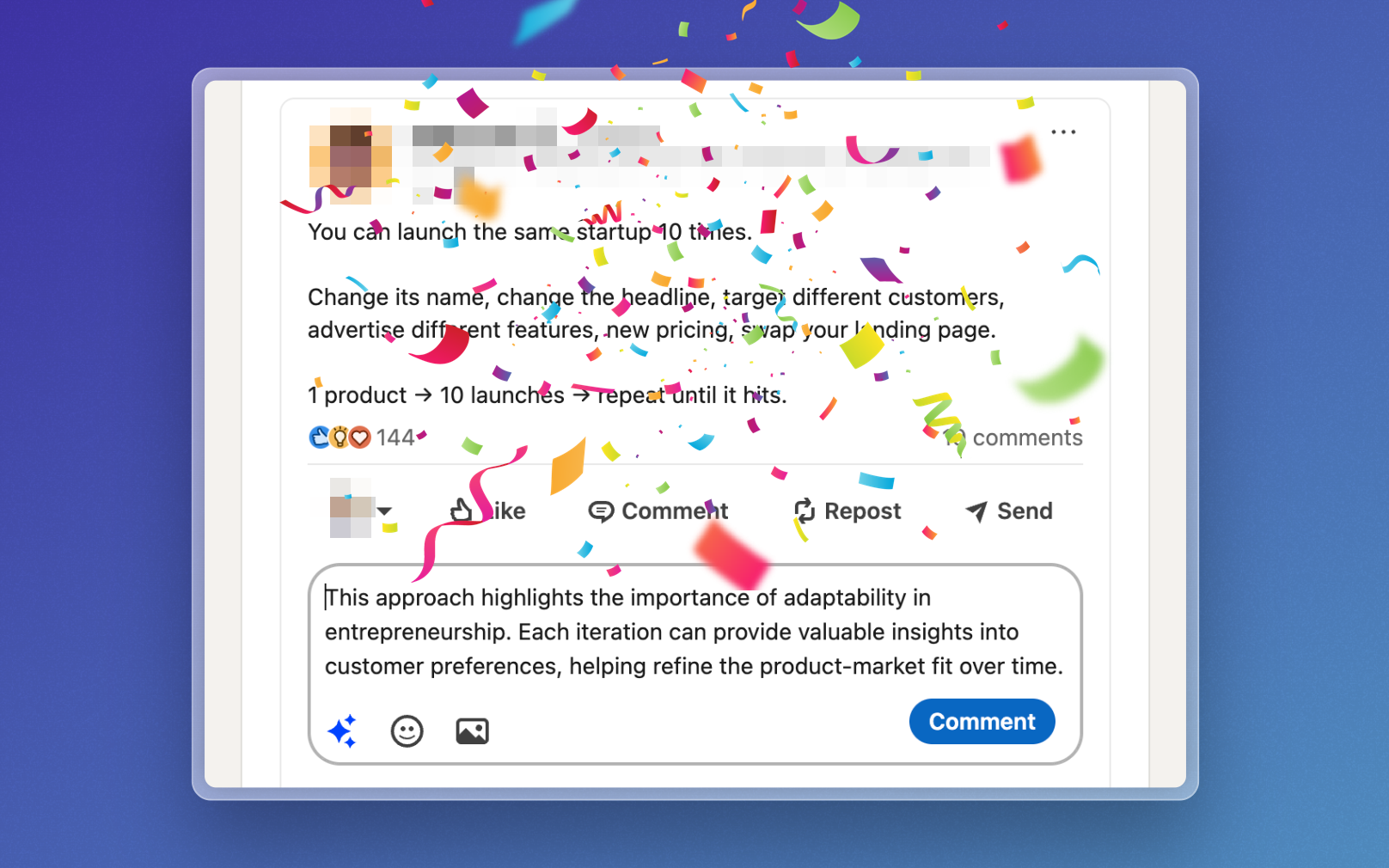 PostSmithAI — AI-Powered LinkedIn Posts gallery image