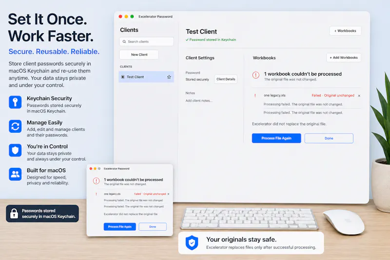 Excelerator Password 2.0 screenshot 2