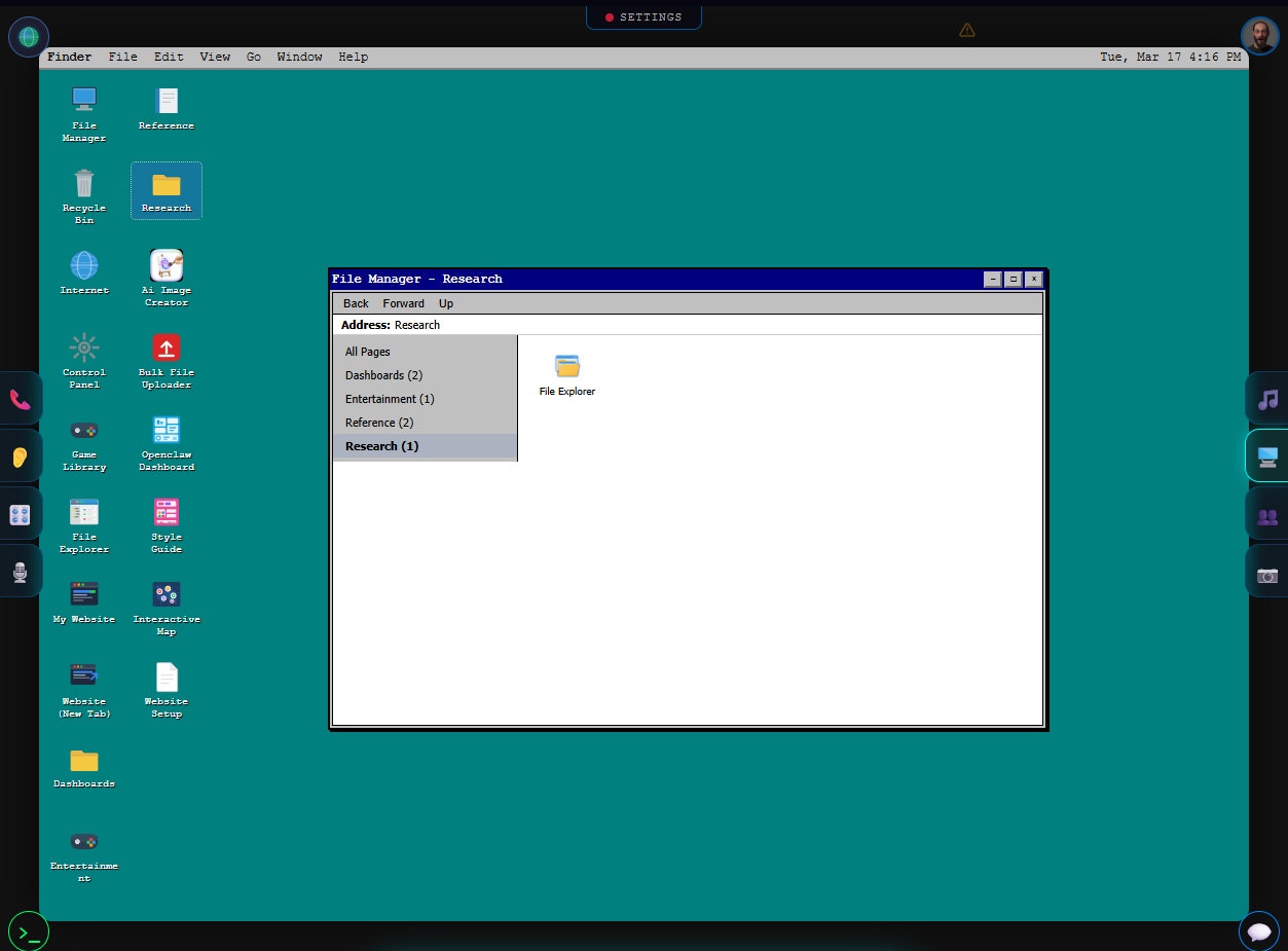 OpenVoiceUI gallery image