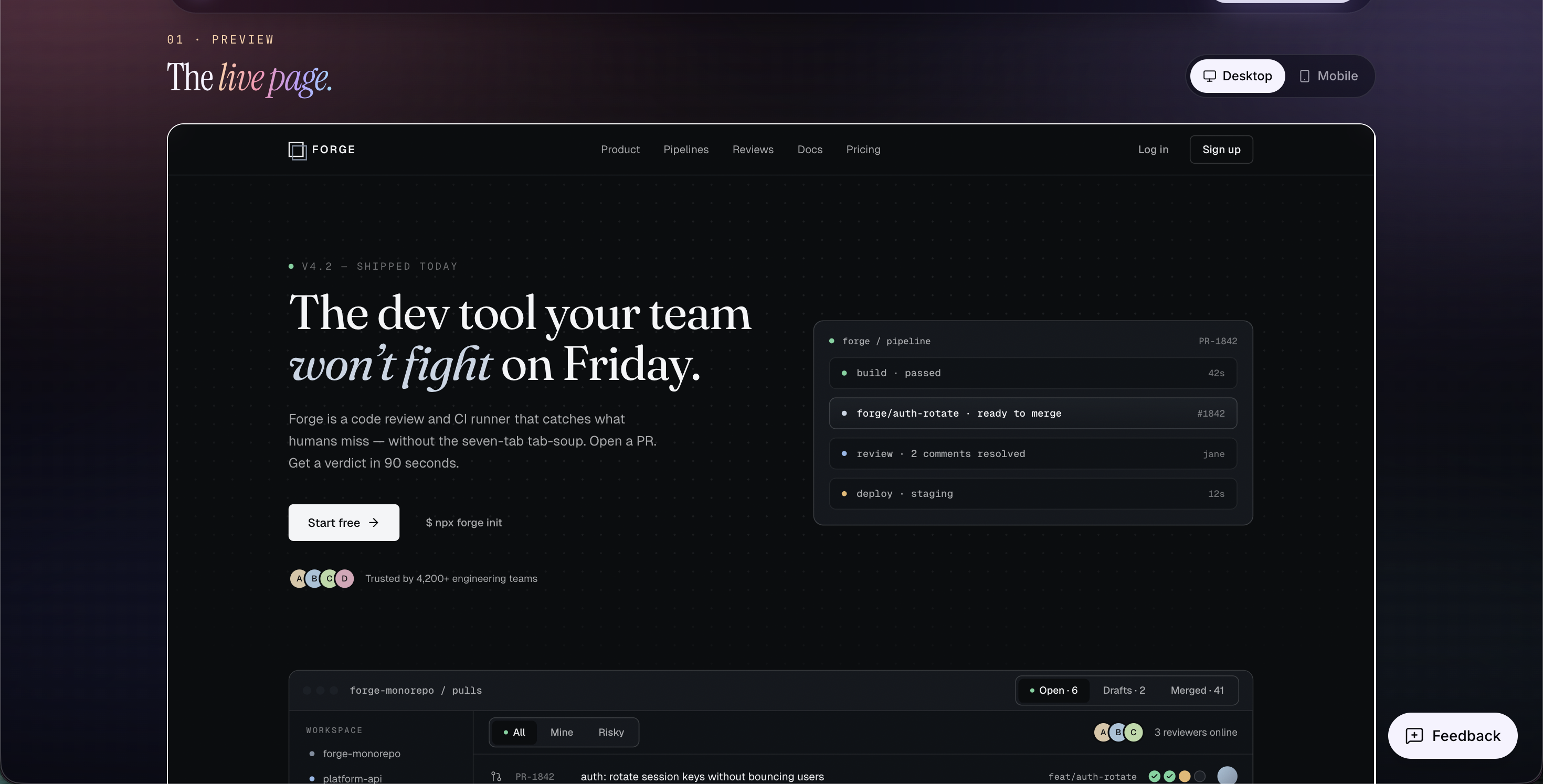 Free DESIGN.md library + UX / UI Lexicon gallery image
