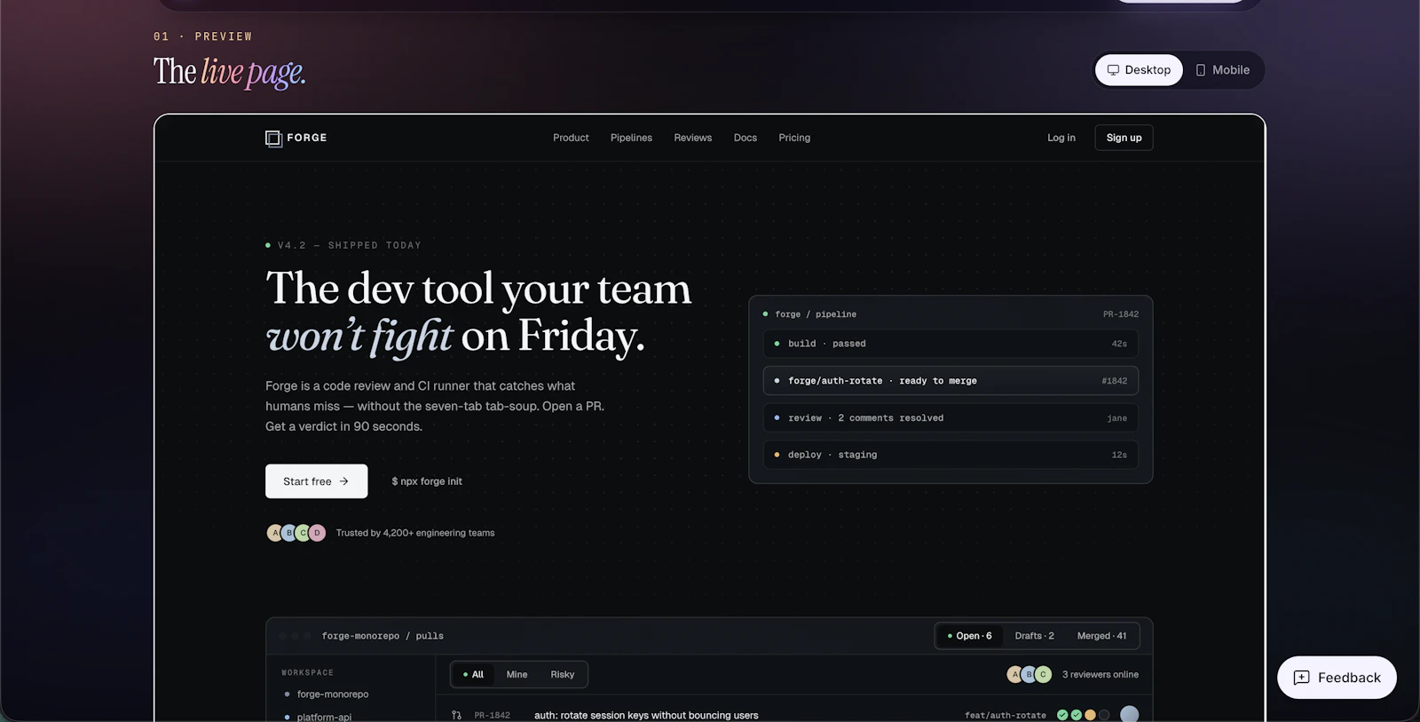 Free DESIGN.md library + UX / UI Lexicon screenshot 4