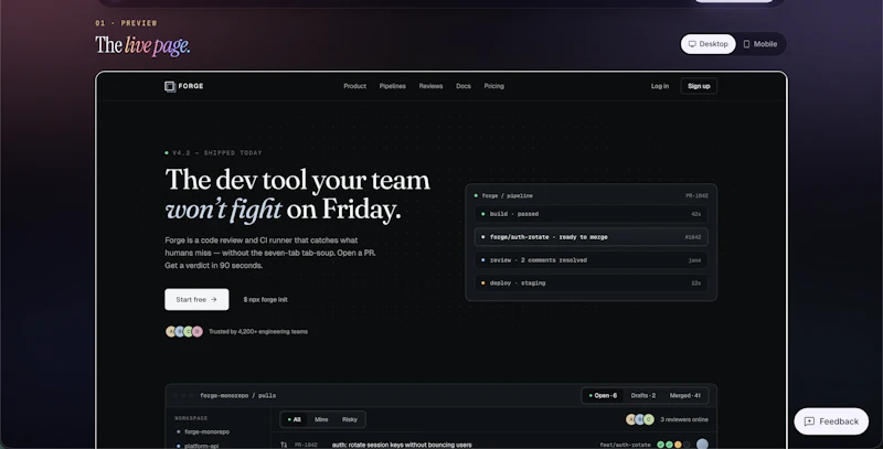 Free DESIGN.md library + UX / UI Lexicon screenshot 4