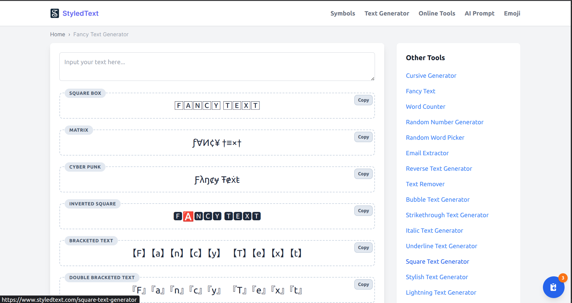 StyledText — Unicode & Fancy Text Tool media 1