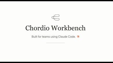 Chordio Workbench gallery image