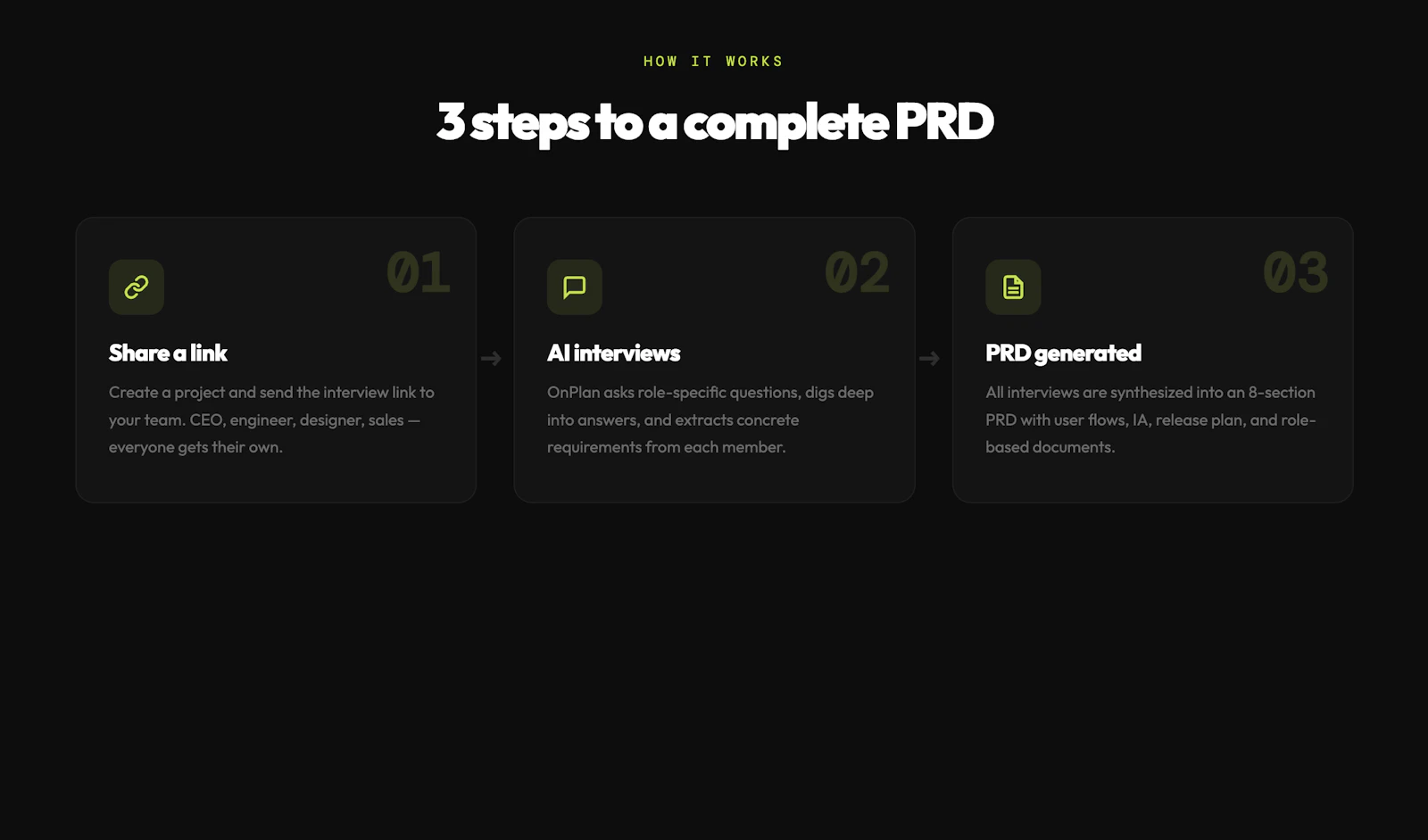 OnPlan screenshot 2