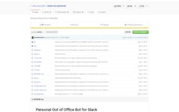 Slack Personal Out of Office Bot media 1