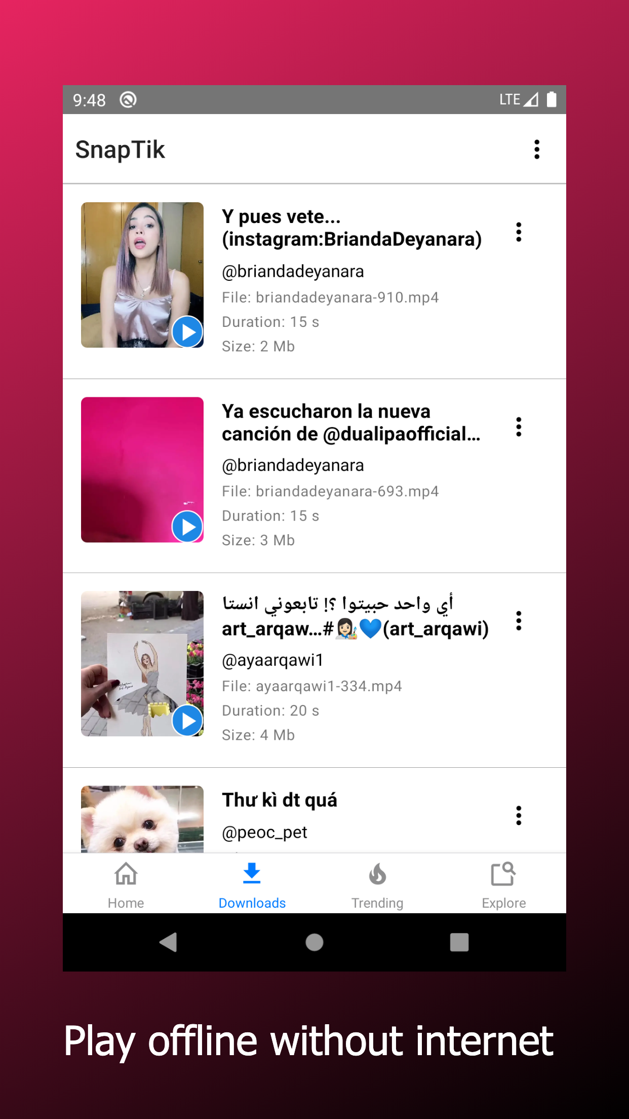 SnapTik - Download TikTok Video gallery image