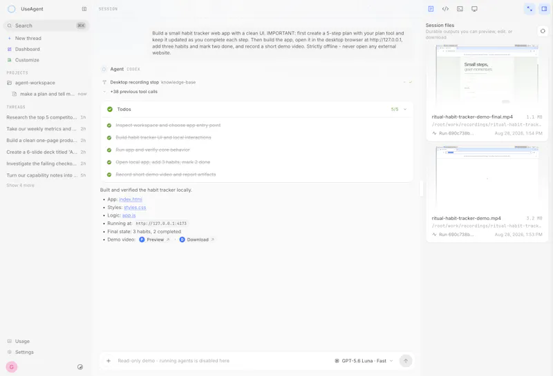 UseAgent screenshot 7