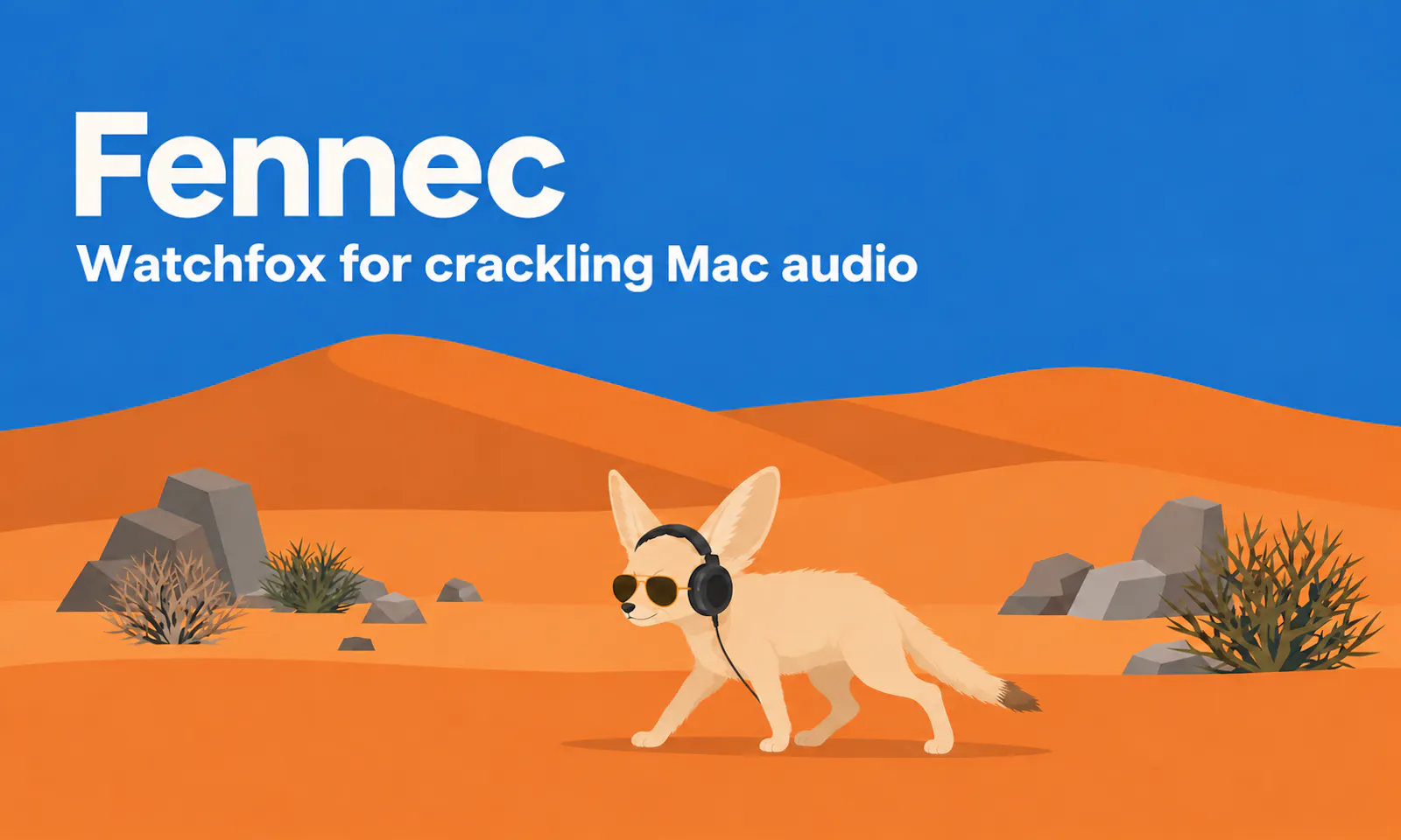 Fennec - stop mac speaker crackling screenshot 2