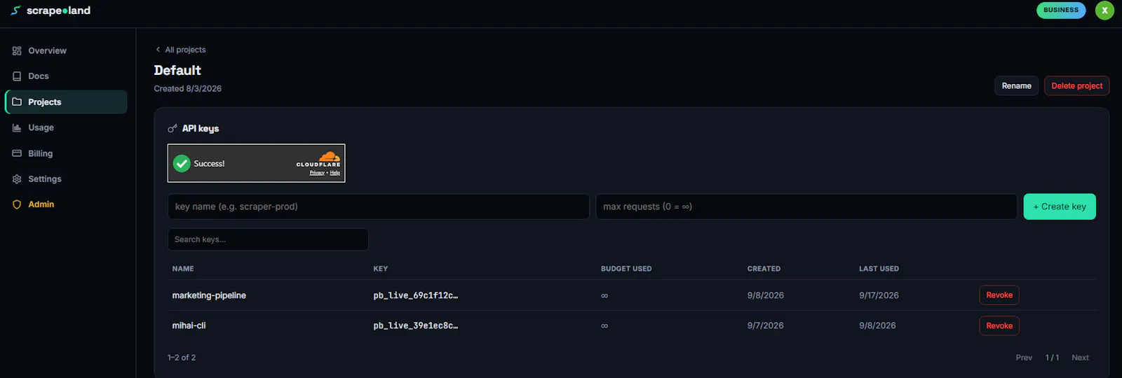 scrape.land screenshot 8