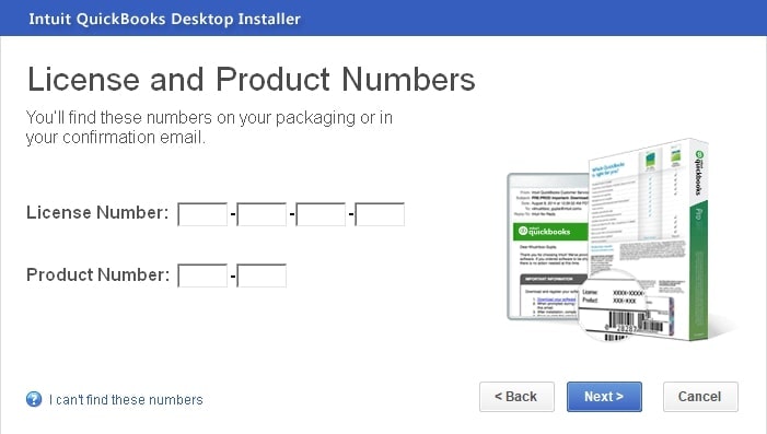 QuickBooks Tool Hub - QuickBooks Lizenz -Lookup -Tool Medien 1