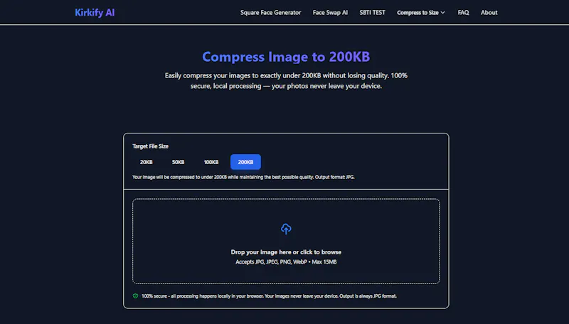 Kirkify screenshot 1