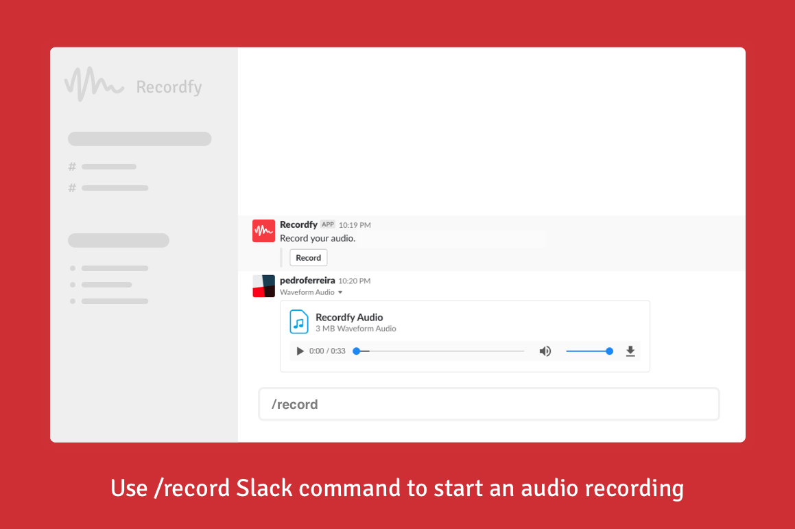 Recordfy gallery image