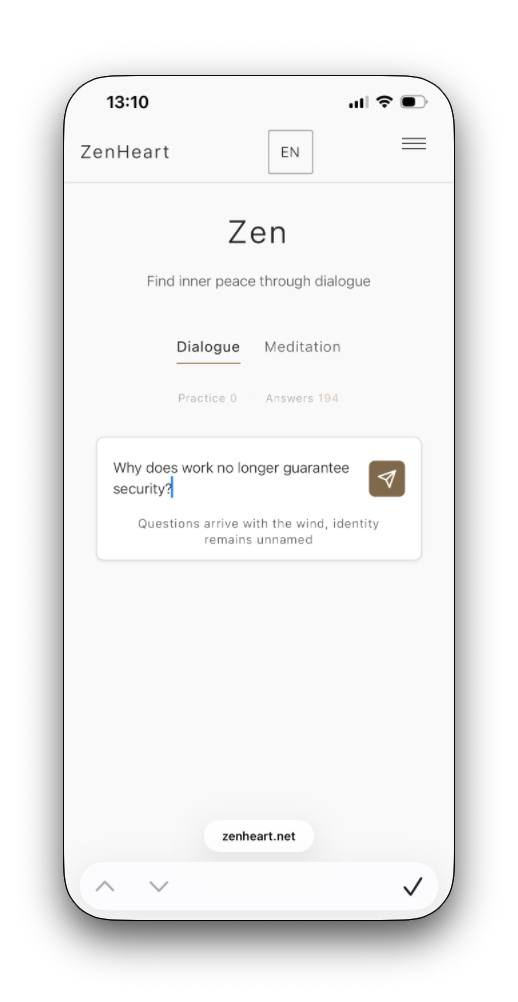 ZenHeart - Screenshot 5 showing product features and functionality