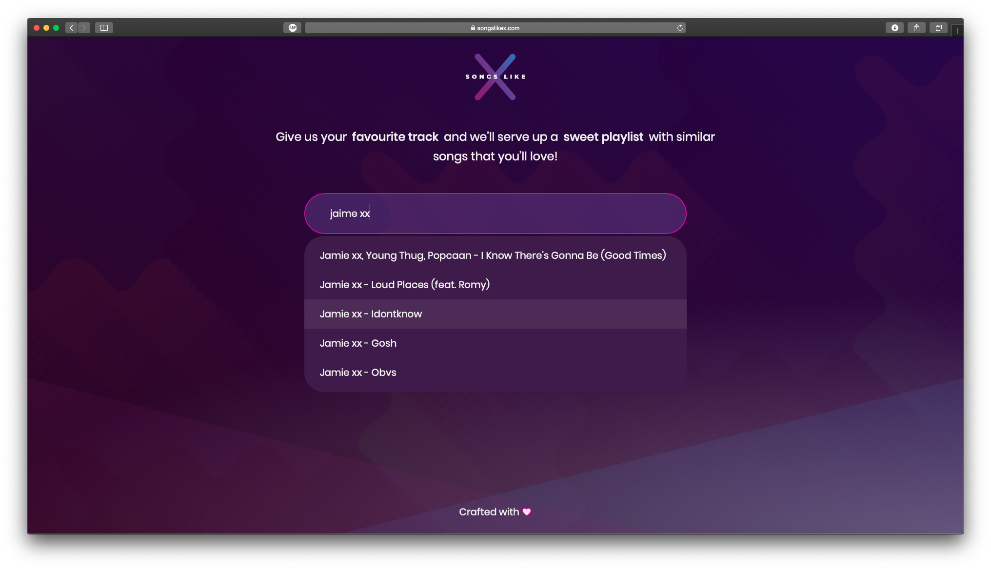 Songs Like X gallery image