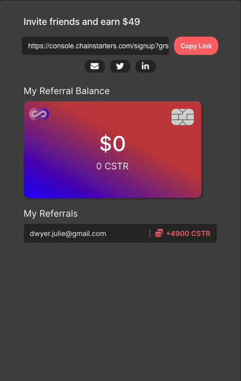 Chainstarters gallery image