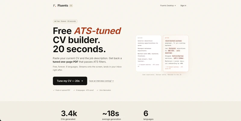 Fluents screenshot 4