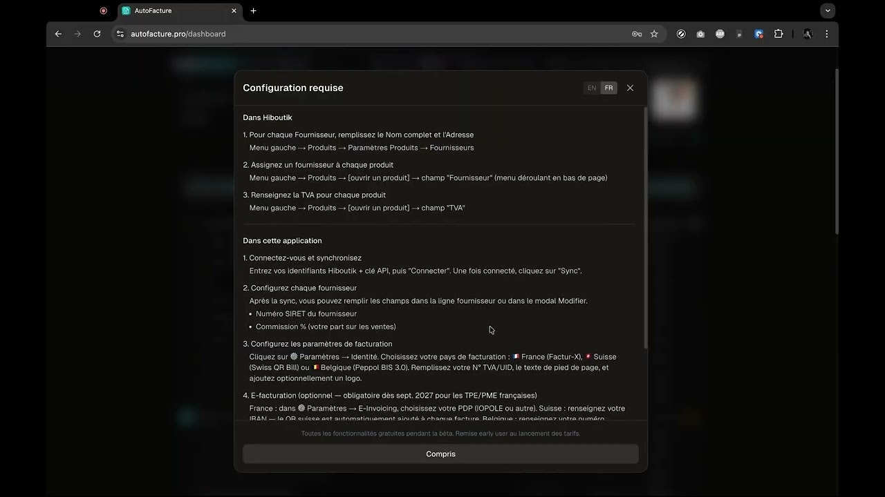 AutoFacture for Hiboutik gallery image