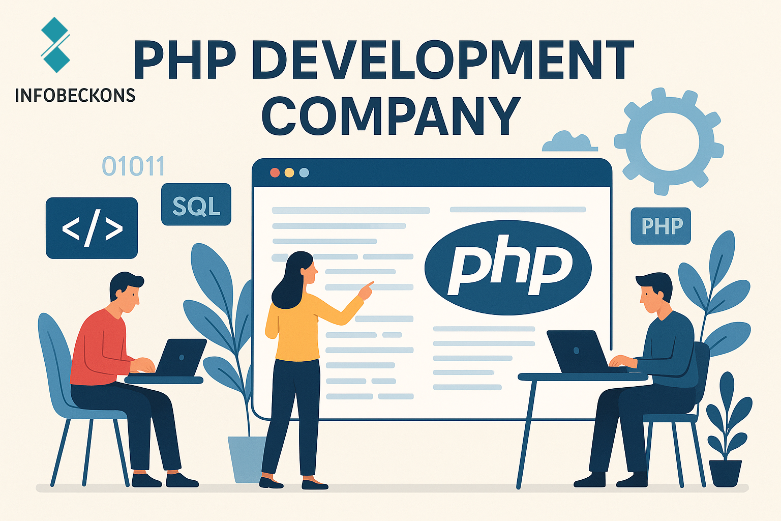 인포 비콘 - Panchkula의 최고 PHP 개발 회사 - Infobeckons 미디어 1