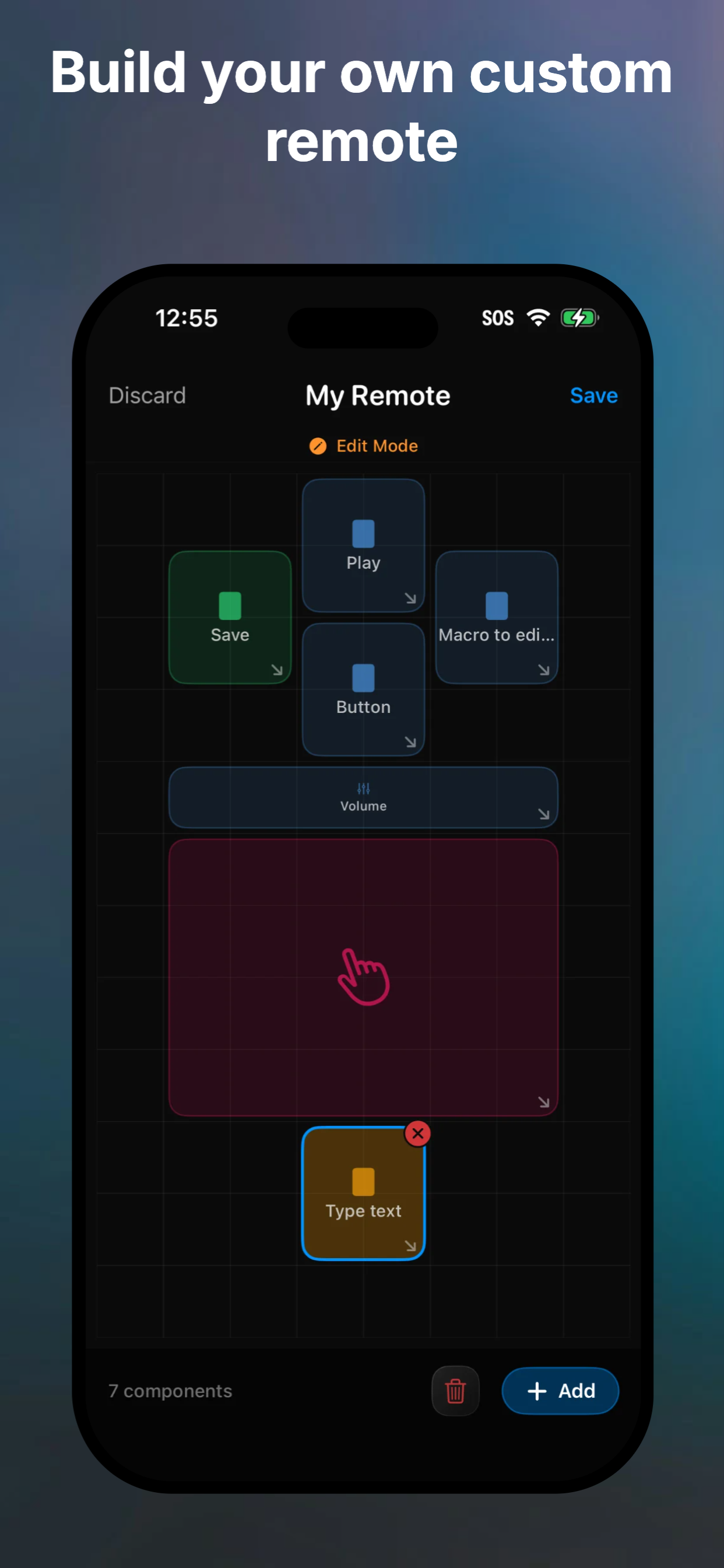AndroMouse - Screenshot 2 showing product features and functionality